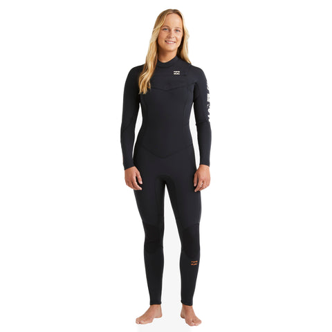 4/3 Women's Billabong Synergy Natural Chest Zip GBS Wetsuit