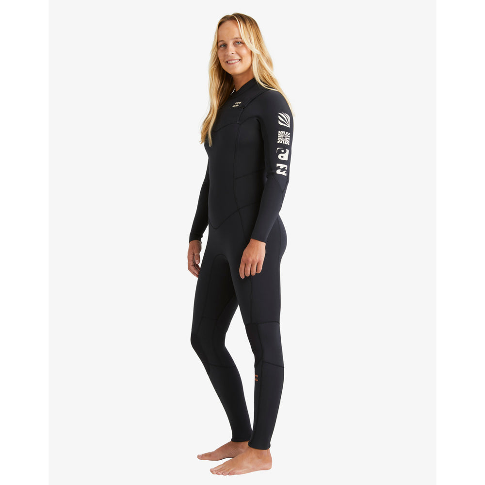 3/2 Women's Billabong Synergy Natural Chest Zip GBS Wetsuit