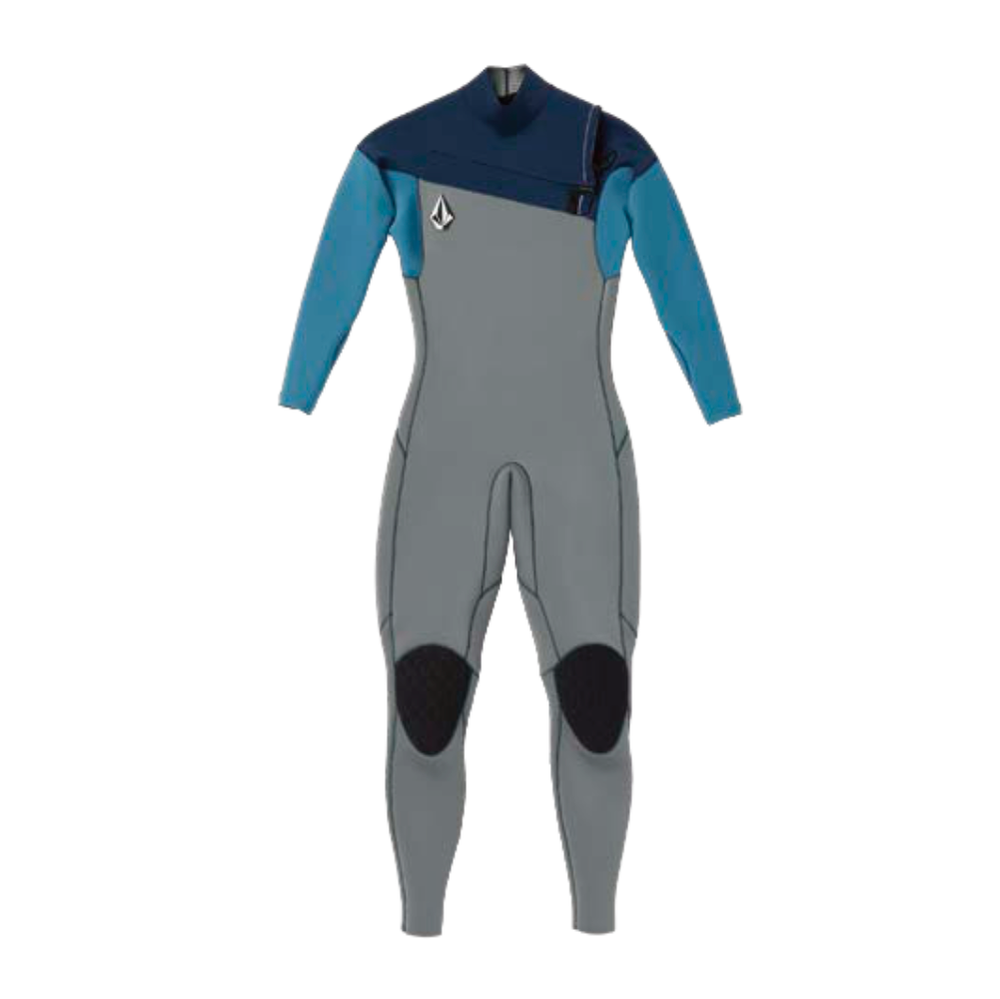 3/2 mm Men's Volcom Chest Zip Fullsuit - Blue