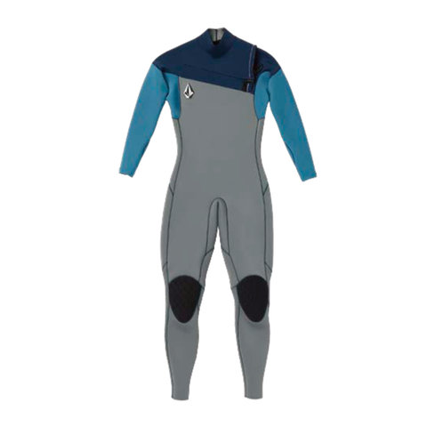 3/2 mm Men's Volcom Chest Zip Fullsuit - Blue - Surf Ontario