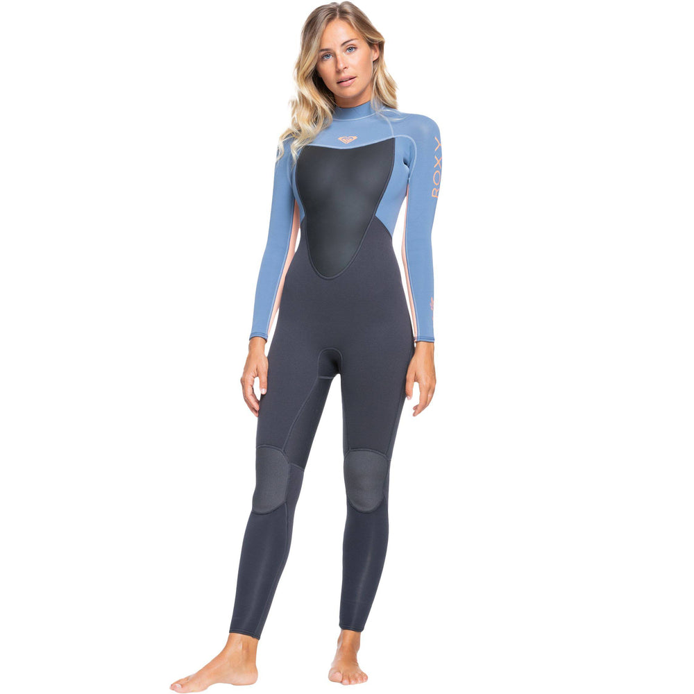 3/2mm Roxy Prologue Back Zip Cloud Black/Powder Grey/Sunglow **1-2 WEEKS 🚚**