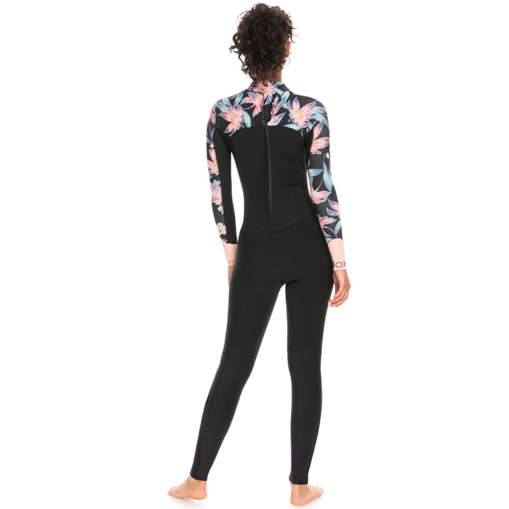 3/2 mm Roxy Swell Series Back Zip GBS Flowers
