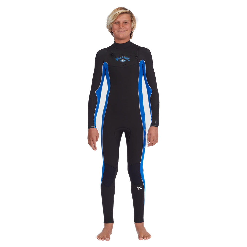 4/3 Boys Billabong Absolute Front Zip Fullsuit