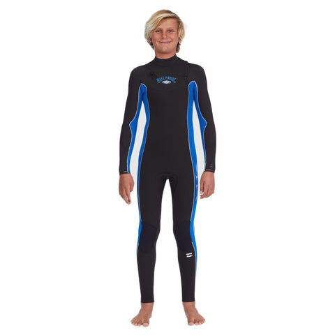 4/3 Boys Billabong Absolute Front Zip Fullsuit