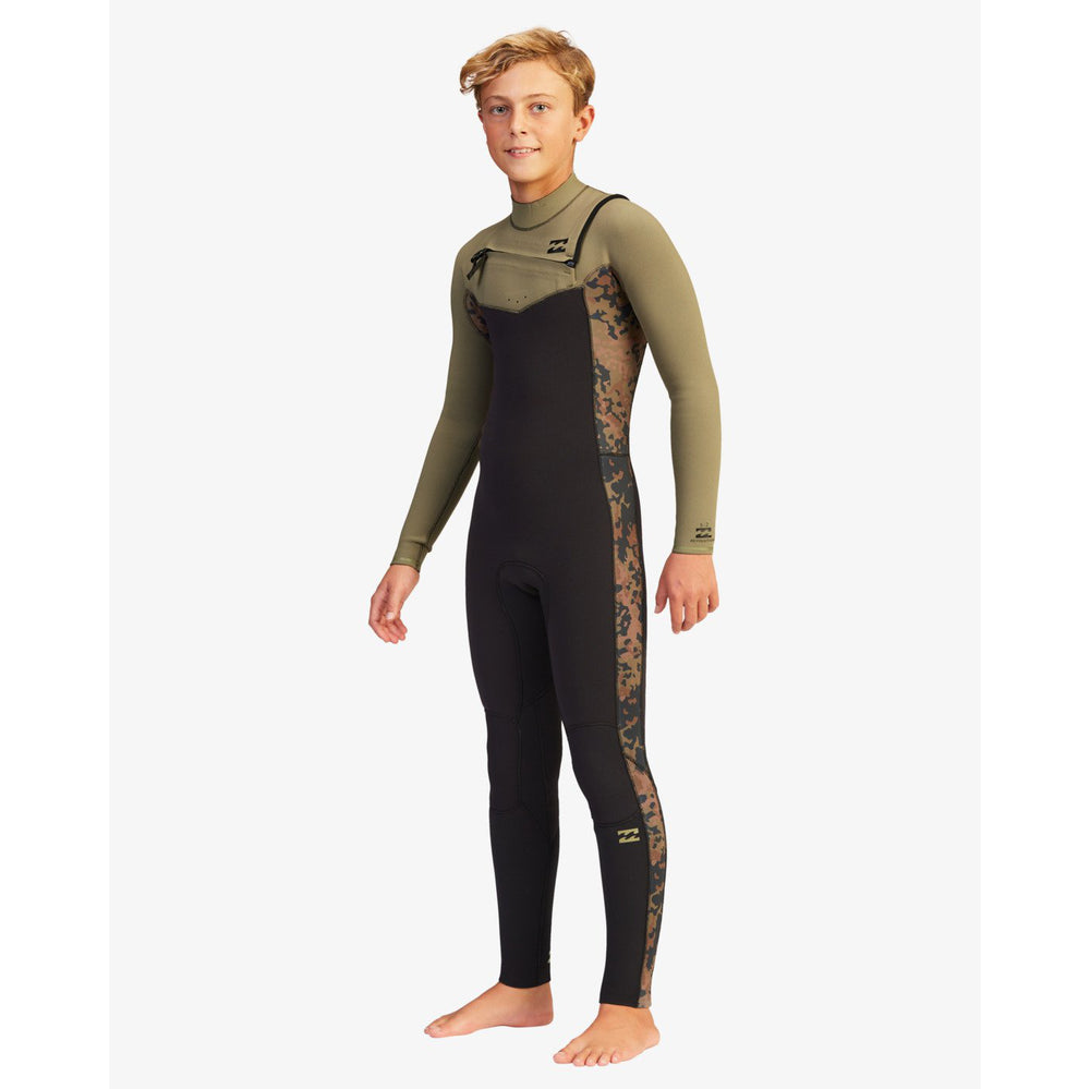 
                  
                    4/3 Boys Billabong Revolution Pro - Chest Zip Wetsuit **1-2 WEEKS 🚚**
                  
                