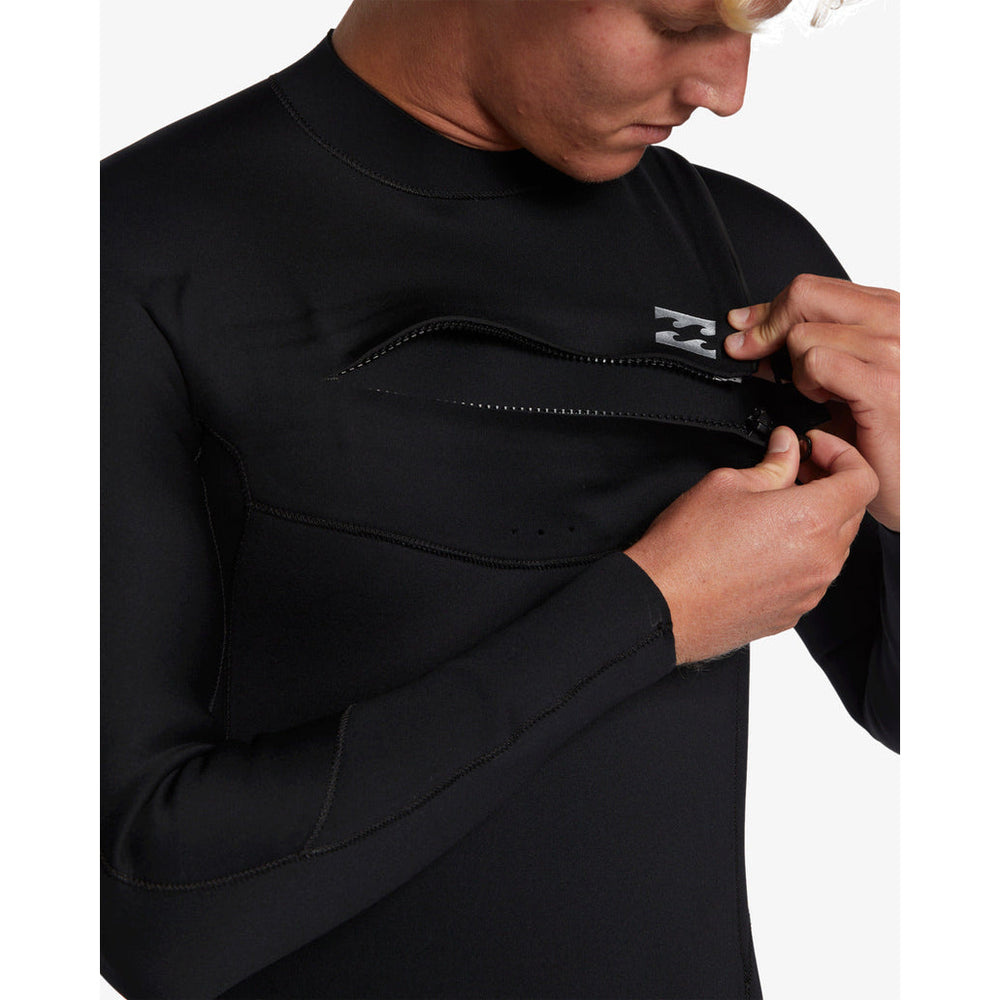 
                  
                    4/3 Mens Billabong Foil Chest Zip Full Wetsuit Black **1-2 WEEKS 🚚**
                  
                