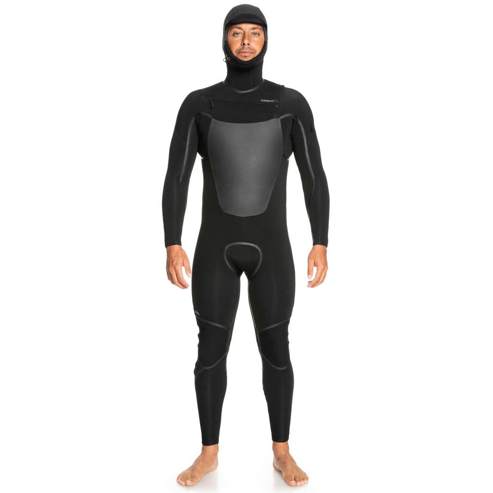 4/3 Mens Quiksilver Marathon Session Hooded Wetsuit **1-2 WEEKS 🚚**