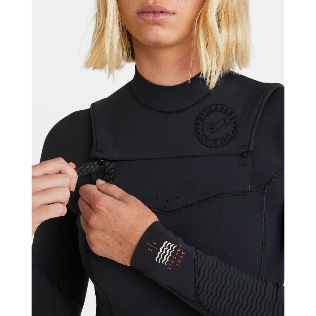 
                  
                    4/3 Women's Billabong Salty Dayz Natural Upcycler GBS Chest Zip Wetsuit **1-2 WEEKS 🚚**
                  
                