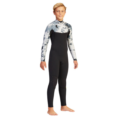 4/3mm Billabong Boy's Furnace Comp Full Chest Zip Wetsuit