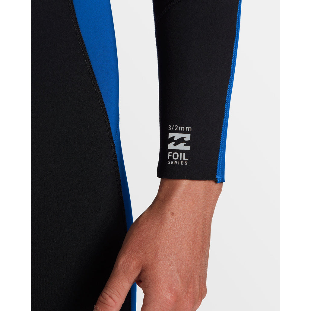 
                  
                    4/3 Mens Billabong Foil Back Zip Full Wetsuit Mid Blue **1-2 WEEKS 🚚**
                  
                