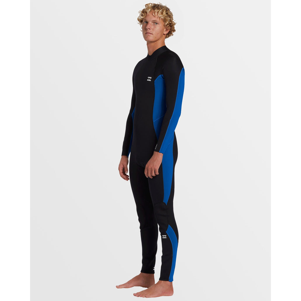 
                  
                    4/3 Mens Billabong Foil Back Zip Full Wetsuit Mid Blue **1-2 WEEKS 🚚**
                  
                