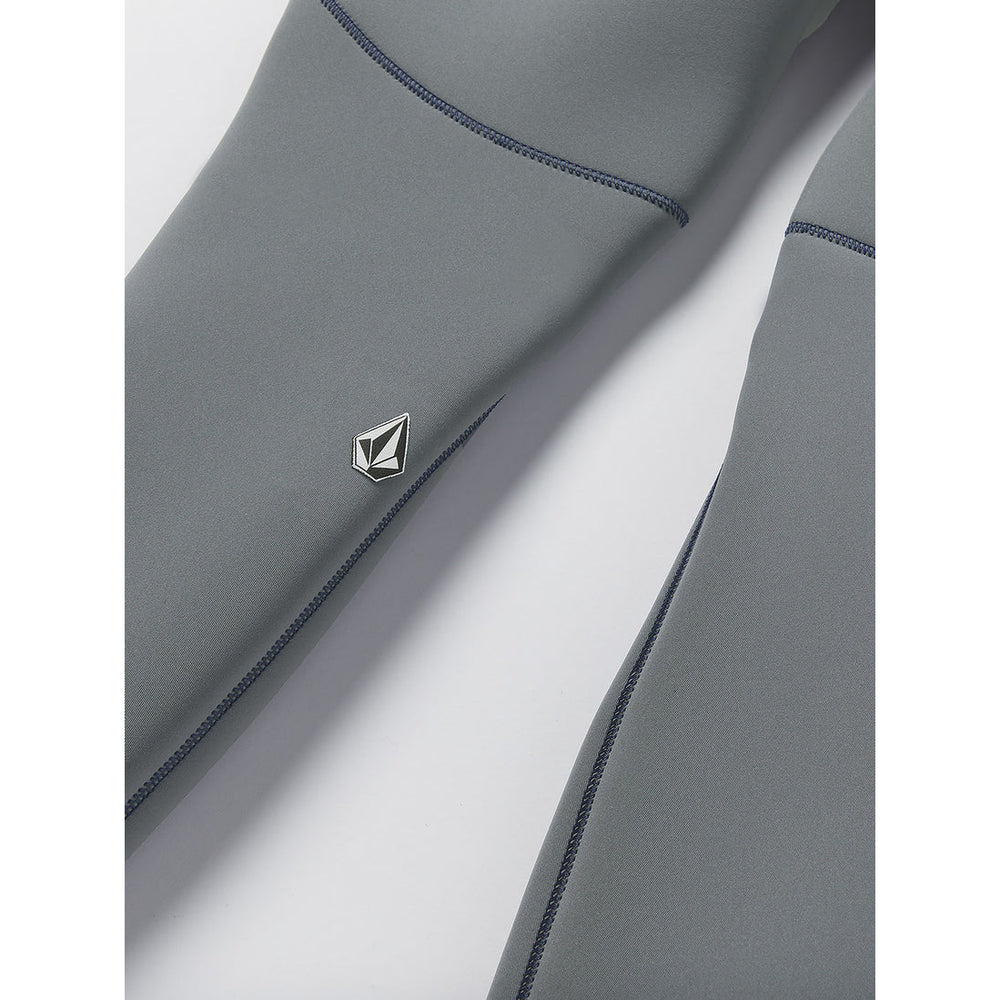 4/3mm Men's Volcom Modulator Chest Zip Fullsuit Cruizer Blue