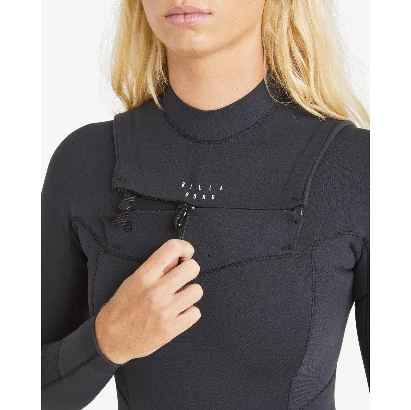
                  
                    4/3mm Women’s Billabong Salty Dayz Chest Zip - Black - Surf Ontario
                  
                