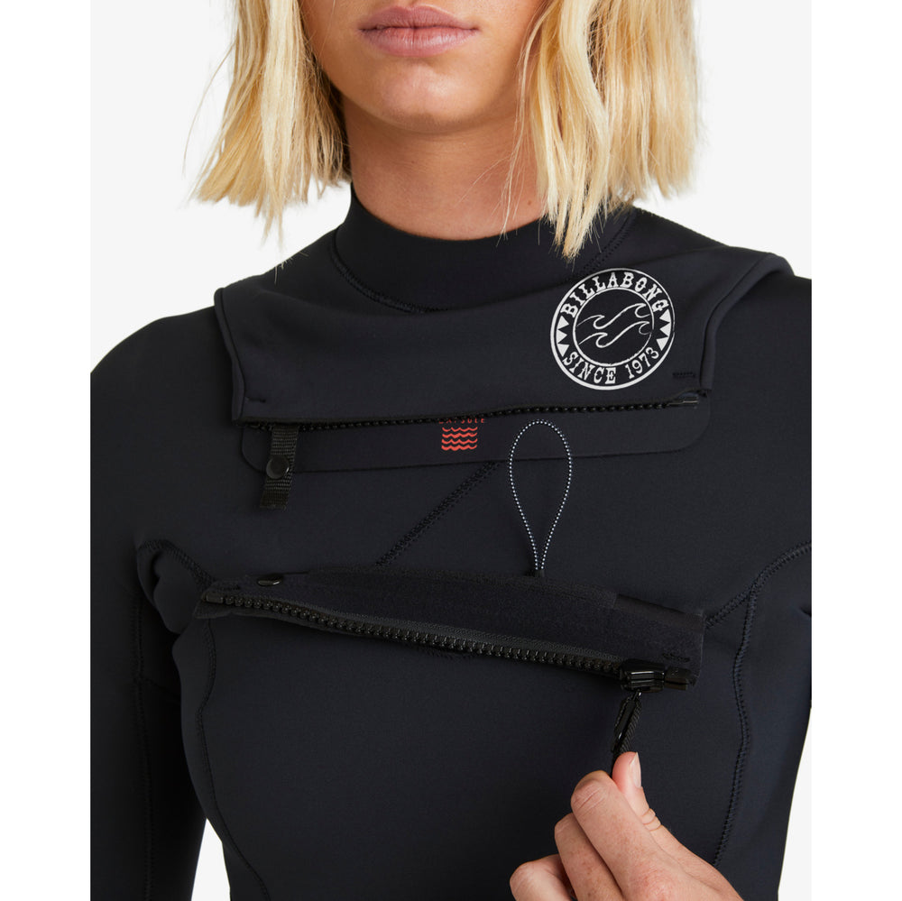 
                  
                    4/3mm Women’s Billabong Salty Dayz Chest Zip - Black **1-2 WEEKS 🚚**
                  
                