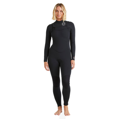 4/3mm Women’s Billabong Salty Dayz Chest Zip - Black - Surf Ontario