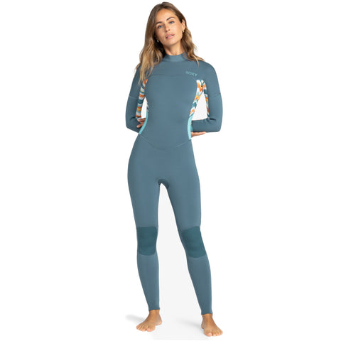 4/3mm Roxy Swell Series Back Zip GBS Stargazer