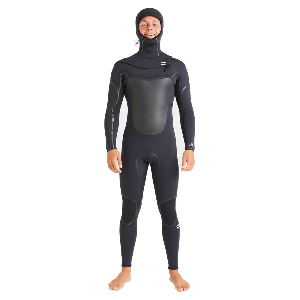 5/4 Mens Billabong Absolute Natural+ Upcycler Welded Chest Zip Hooded Wetsuit **1-2 WEEKS 🚚**