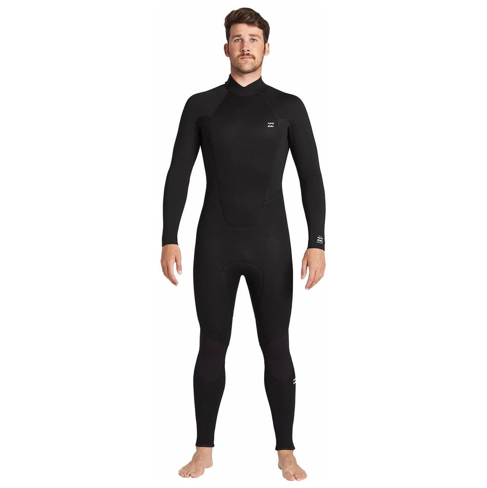 5/4 Mens Billabong Foil Back Zip GBS Hooded Full Wetsuit **1-2 WEEKS 🚚**
