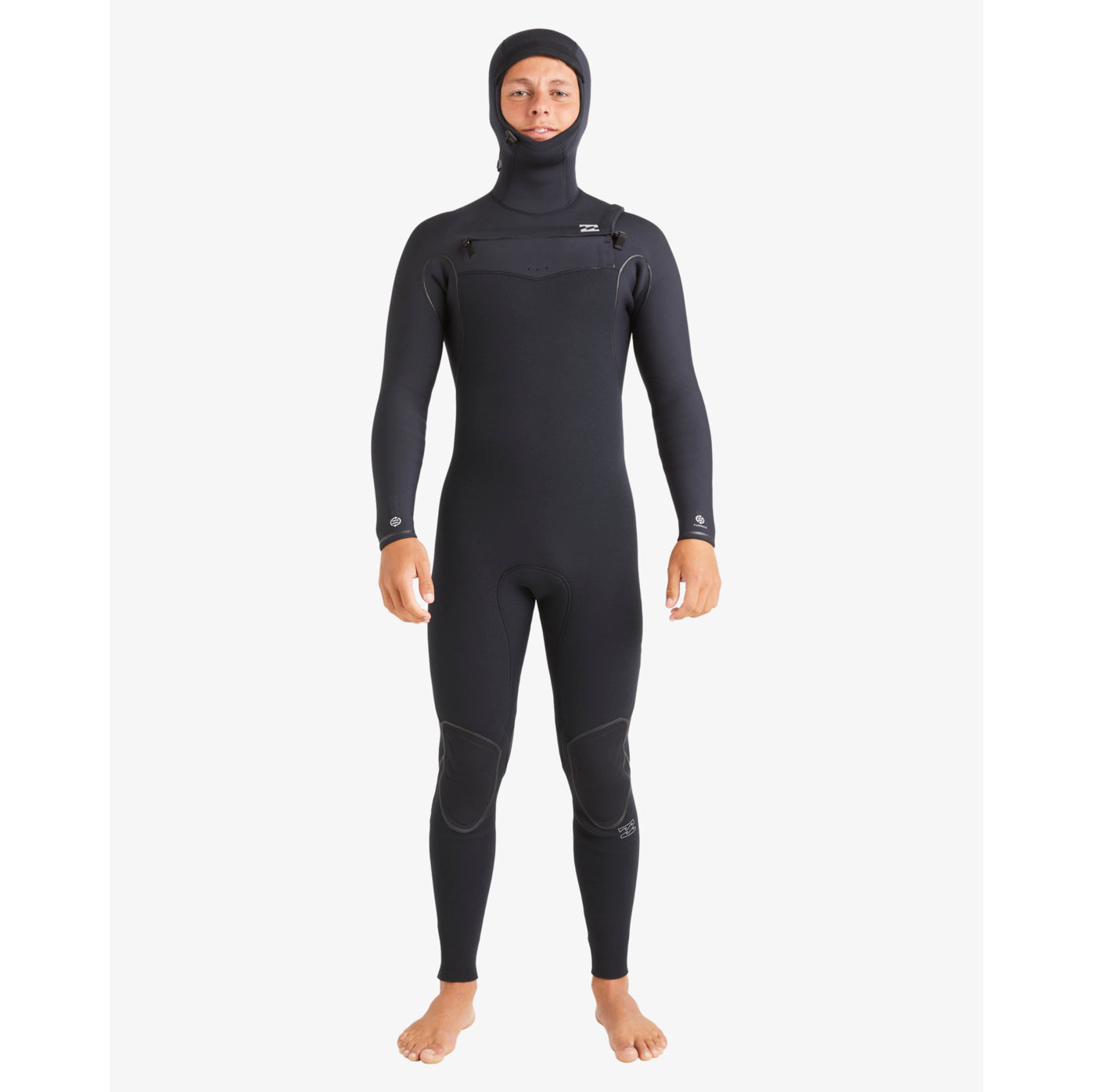 
                  
                    5/4 Mens Billabong Furnace Natural Chest Zip Hooded Full Wetsuit
                  
                
