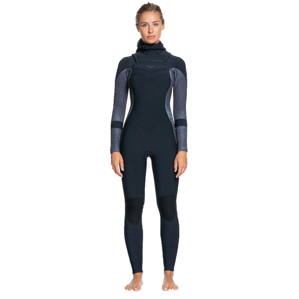 5/4/3mm Roxy Synchro Hooded Women Wetsuit