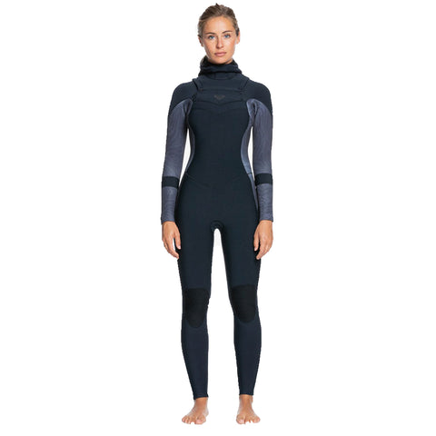 5/4/3mm Roxy Synchro Hooded Women Wetsuit - Surf Ontario