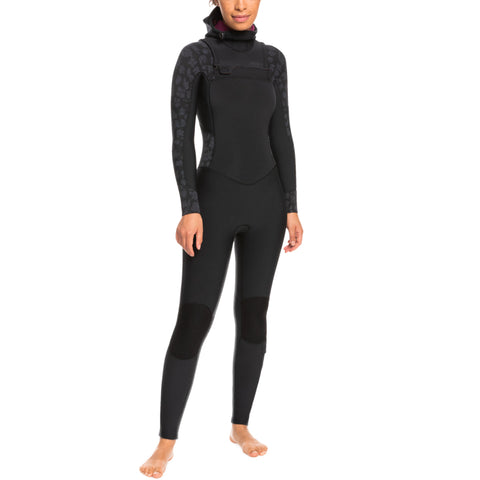 5/4/3mm Roxy Swell Series Hooded Chest-Zip Wetsuit - Surf Ontario