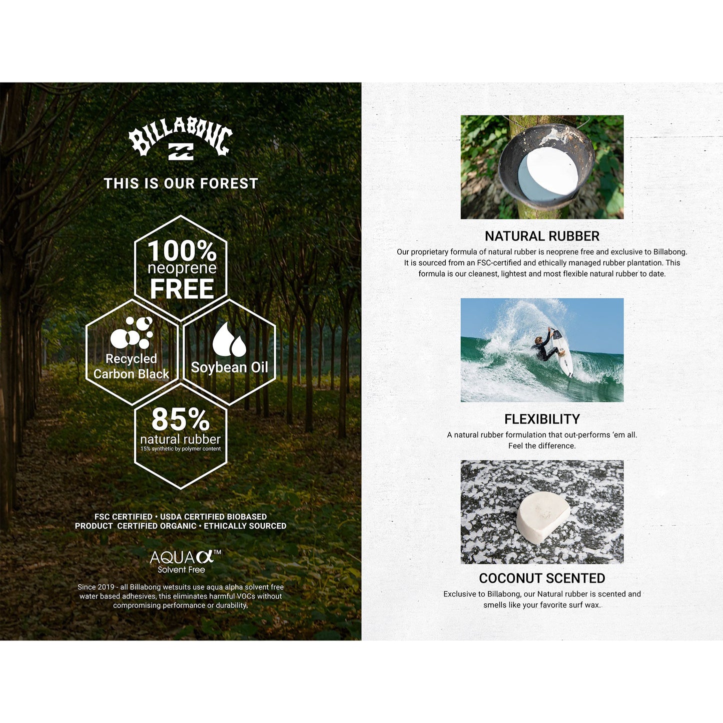 
                  
                    5/4mm Women’s Billabong Synergy Natural Upcycler Hooded Chest Zip Full Wetsuit - White Sleeve Logos
                  
                