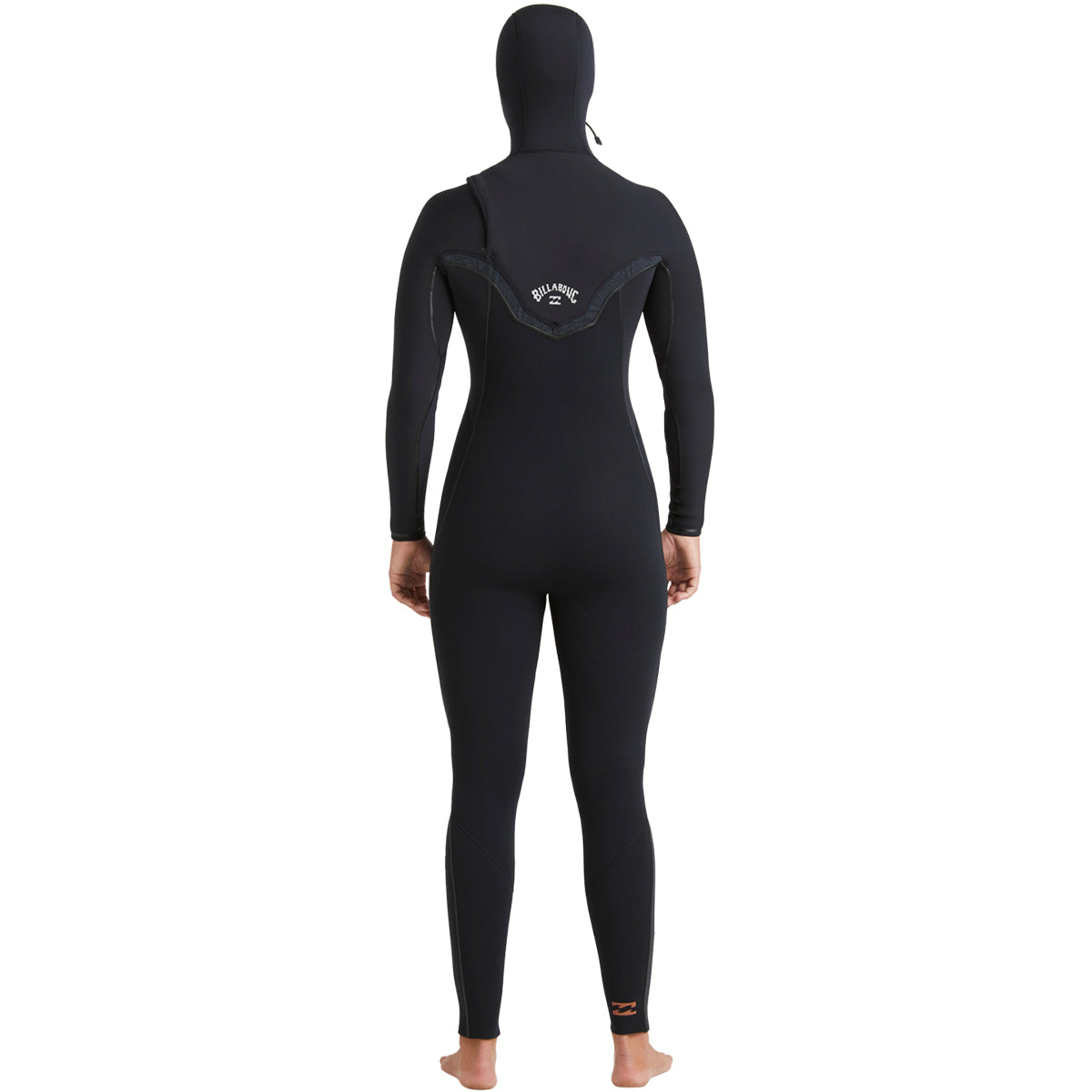 6/5 Women's Billabong Furnace Natural Chest Zip Hooded Wetsuit - Surf Ontario