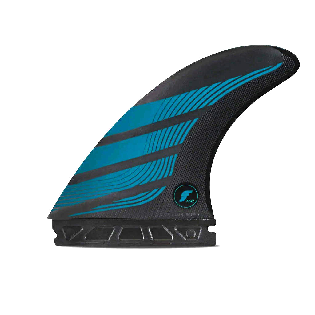 
                  
                    Futures - THRUSTER - AM2 Alpha Series Carbon/Teal Blue - Large
                  
                