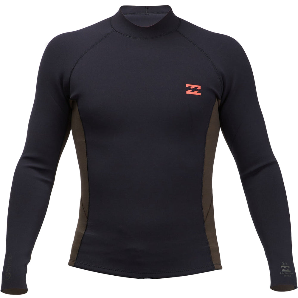 1mm Mens Billabong Revolution Interchange Long Sleeve Wetsuit Jacket **1-2 WEEKS 🚚**