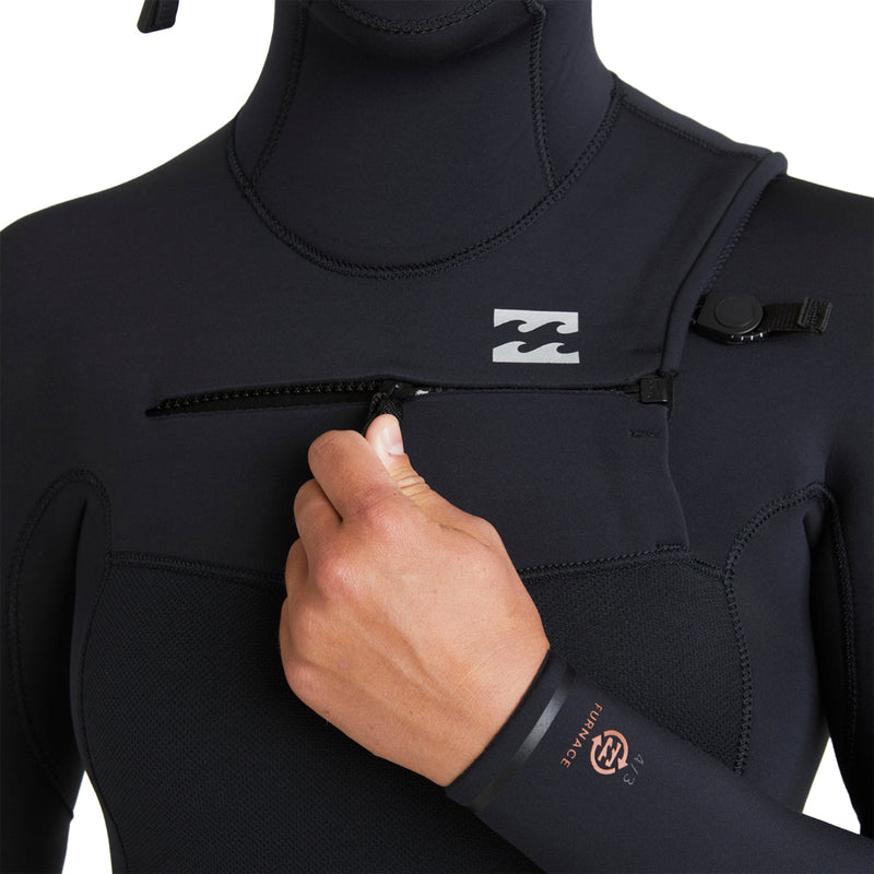 
                  
                    5/4mm Women’s Billabong Furnace Natural Upcycler Hooded Chest-Zip Wetsuit **1-2 WEEKS 🚚**
                  
                