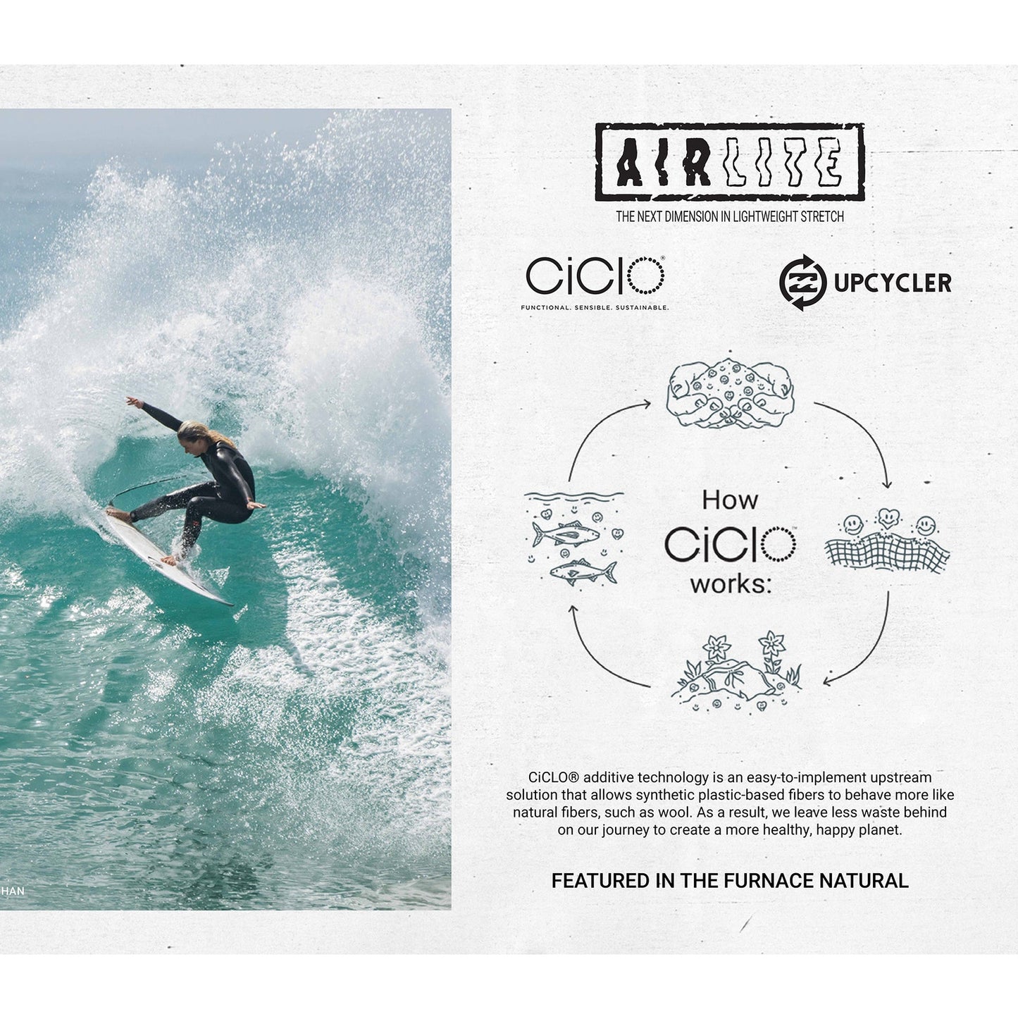 
                  
                    5/4mm Women’s Billabong Furnace Natural Upcycler Hooded Chest-Zip Wetsuit **1-2 WEEKS 🚚**
                  
                