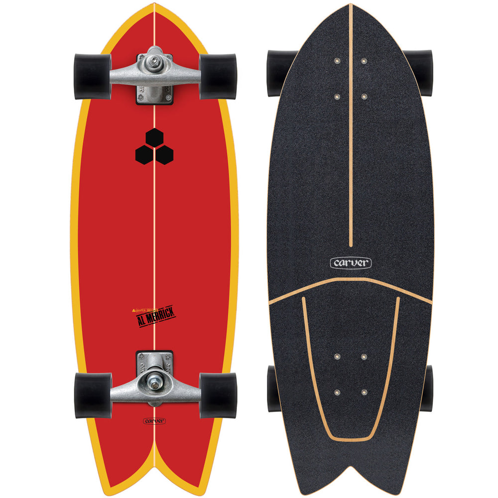 Carver - Carver x Channel Islands 29.25” Fish CX Raw Surfskate Complete (V5) **1-2 WEEKS 🚚**