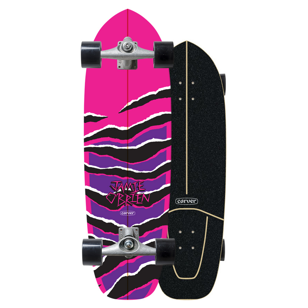 
                  
                    Carver - 33.5" J.O.B Pink Tiger Surfskate Complete CX
                  
                
