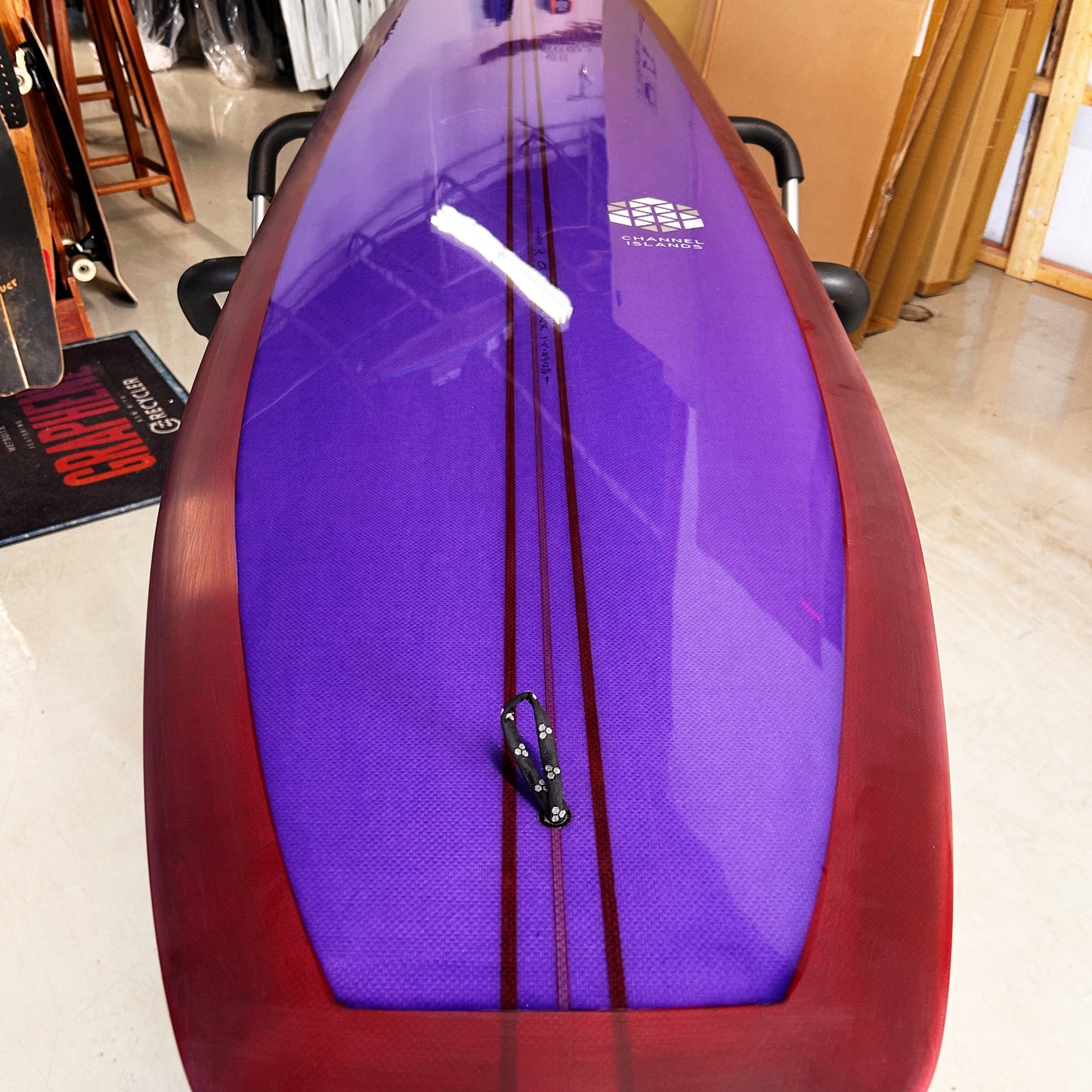 
                  
                    Channel Islands - CI Noserider 9'0 - Electric Grape Deck / Blood Red Bottom
                  
                