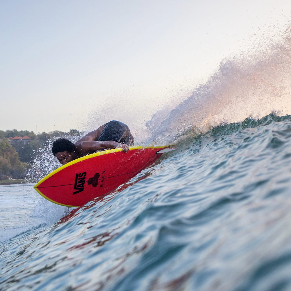 
                  
                    Channel Islands - Febs Fish 5'11 PU RED / YELLOW Futures
                  
                