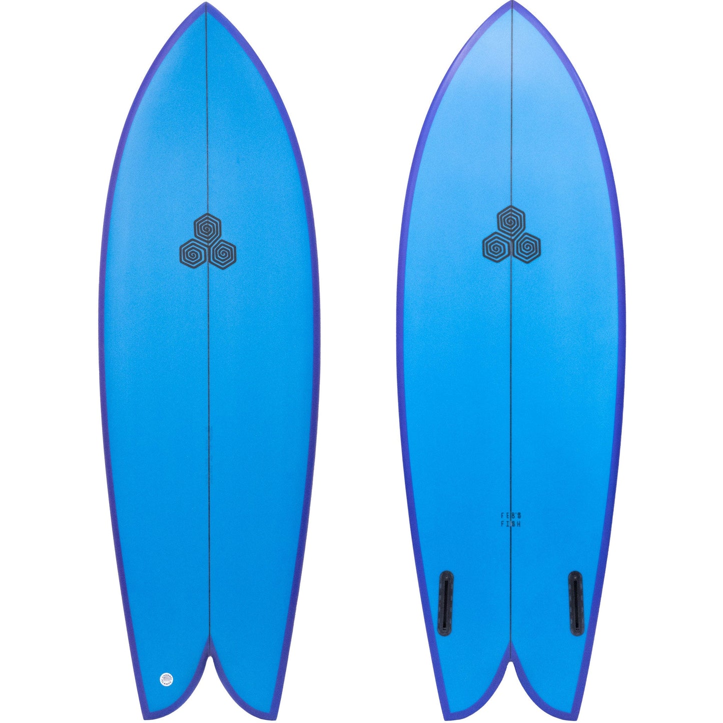 
                  
                    Channel Islands - Febs Fish 5'9 PU Blue / Purple Futures
                  
                
