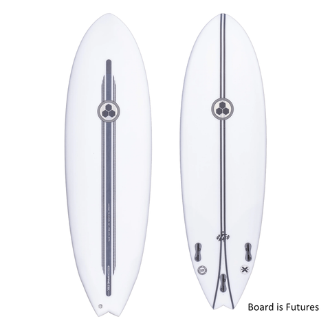 Channel Islands - G Skate 5’10 Medium Spinetek EPS - 3 Future Fins