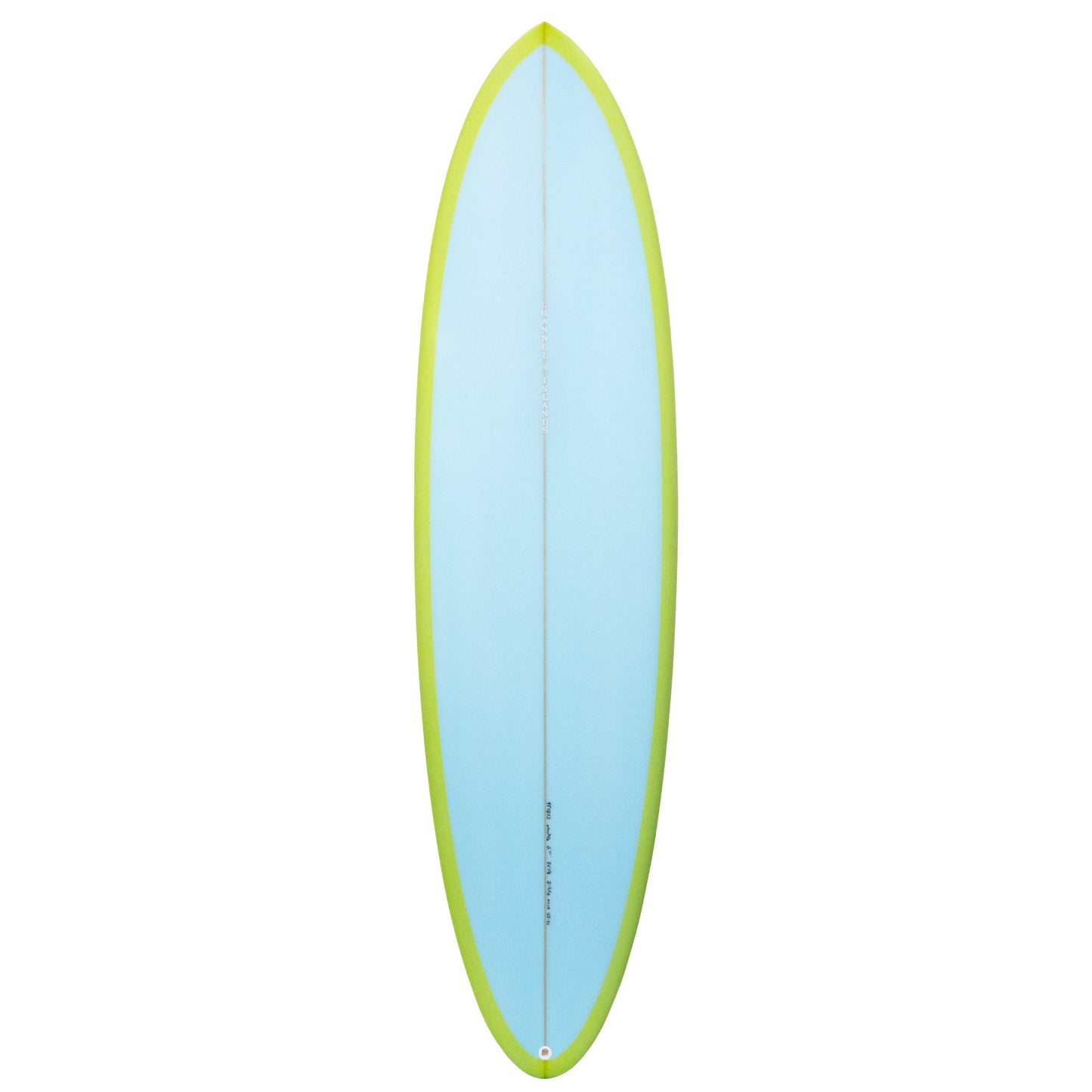 
                  
                    Channel Islands - MID 6'10 2+1 Futures - Ice Blue Tint Deck / Mellow Yellow Tint Bottom **1-2 WEEKS 🚚**
                  
                