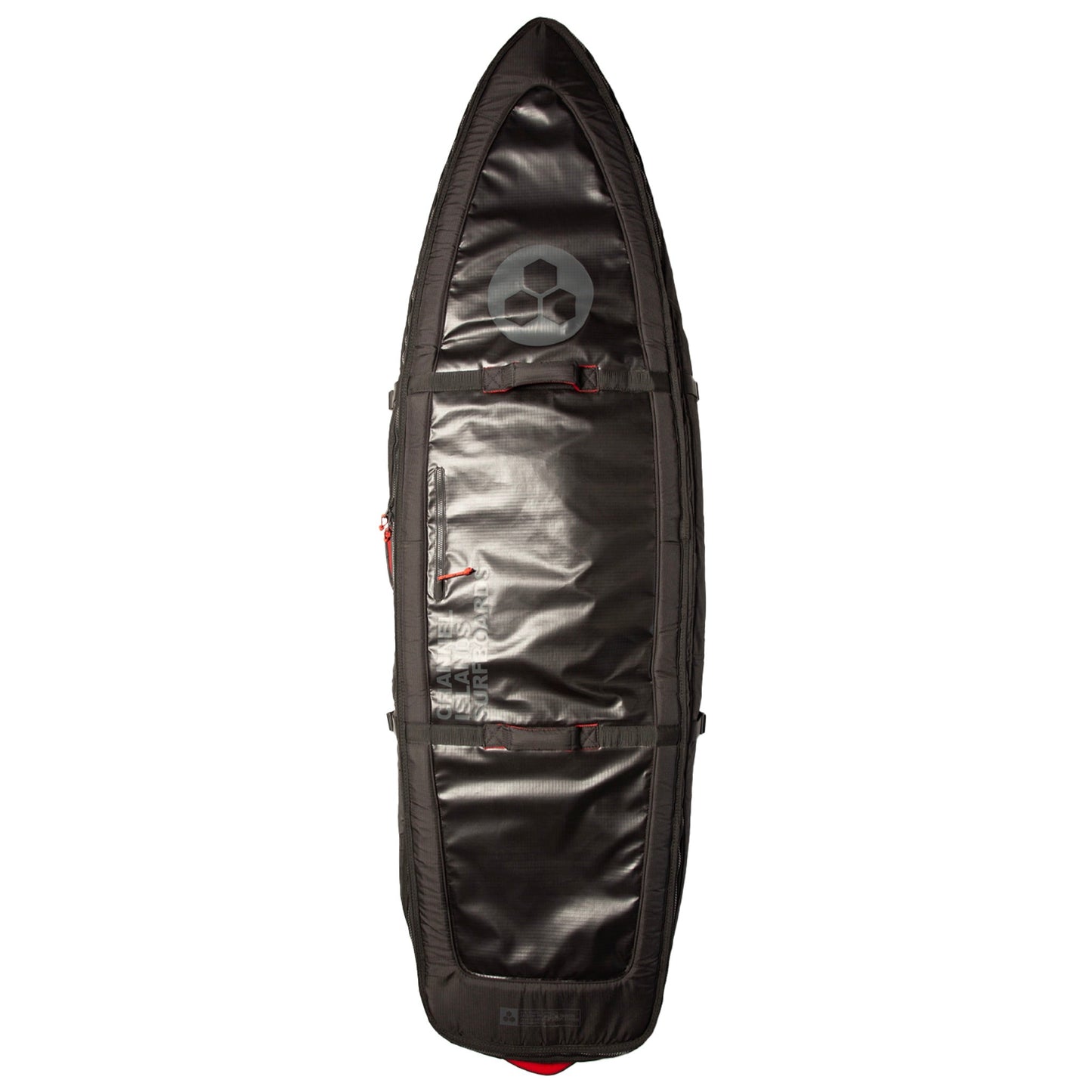 
                  
                    Channel Islands Board Cover - TEAM TRAVELER WHEELED Black - 8 boards **1-2 WEEKS 🚚**
                  
                