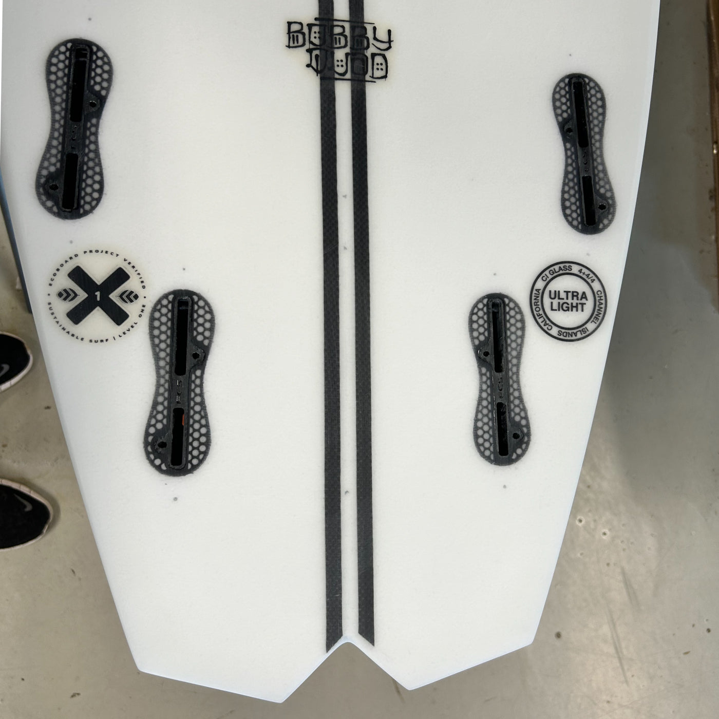 
                  
                    Channel Islands Bobby Quad 5'8 Spine-Tek Epoxy FCS2
                  
                