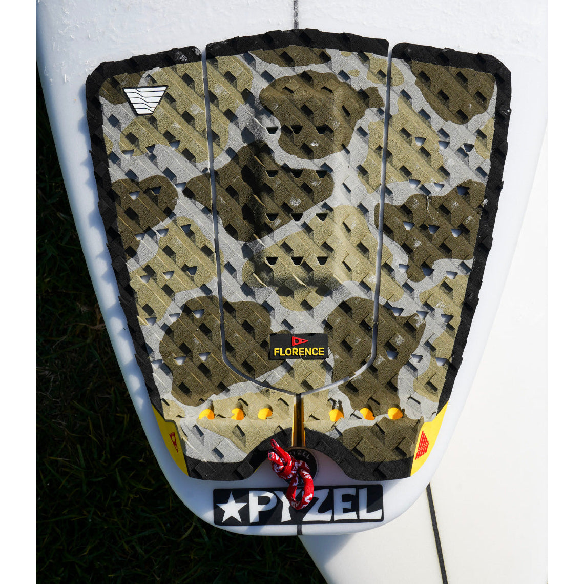 Deck pads - Veia x Florence JJF Squash Tail Pro Pad - Florence Camo - Surf Ontario