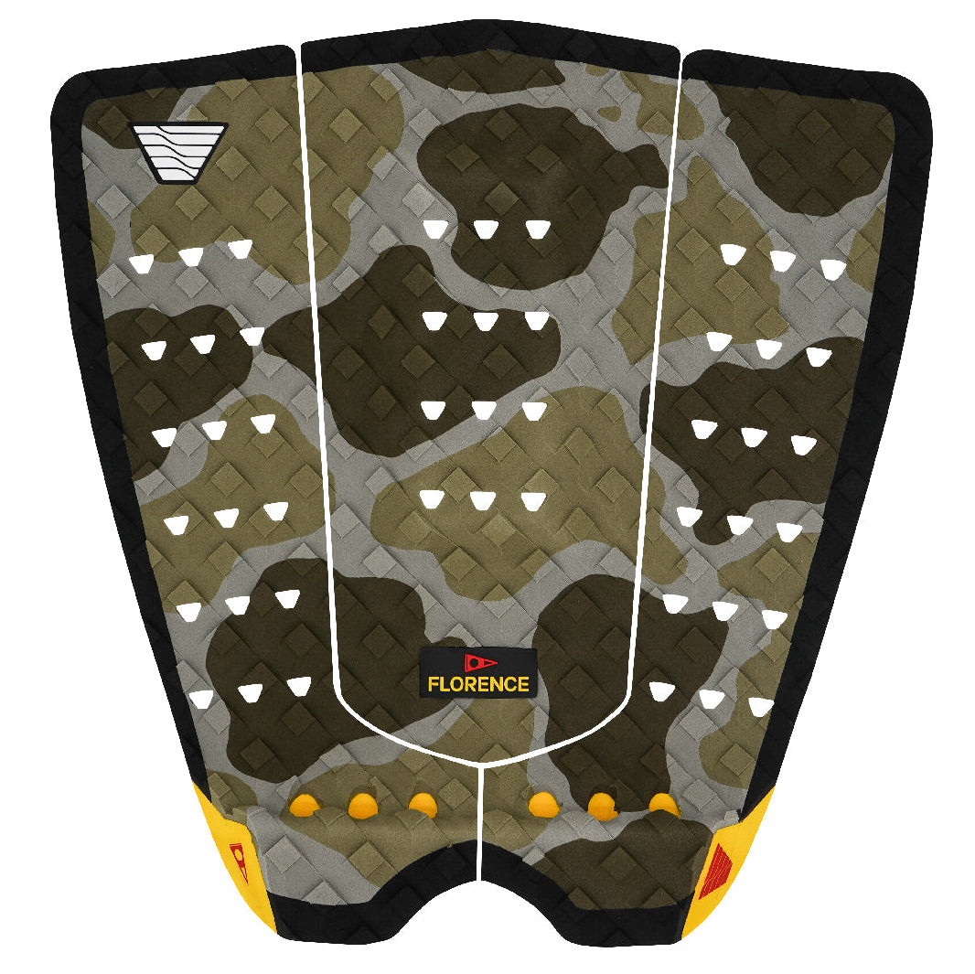 Deck pads - Veia x Florence JJF Squash Tail Pro Pad - Florence Camo - Surf Ontario