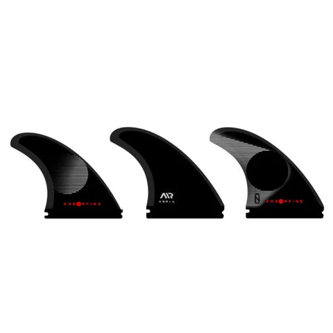 ENDORFINS THRUSTER - KSR Rake 3 fin Large  (SCREWS INTO FUTURES FIN BOX)
