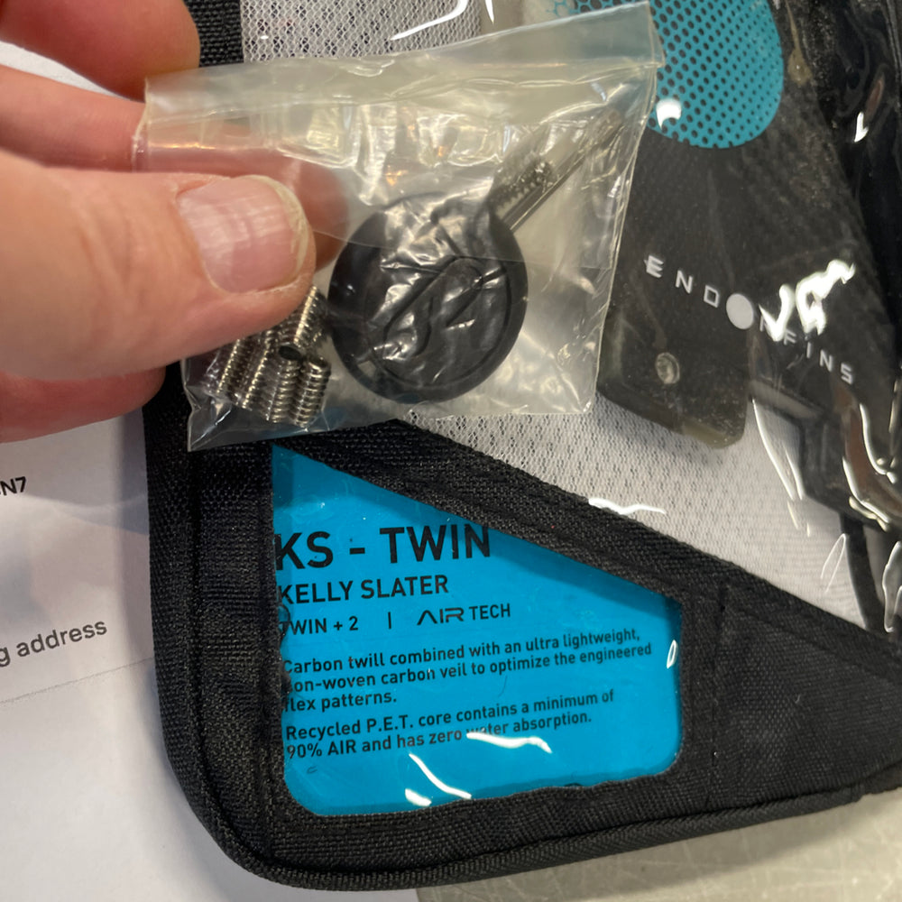 
                  
                    Endorfins TWIN - Endorfins Slater KS Twin + 2 - two tab (SCREWS INTO FCS II FIN BOX)
                  
                