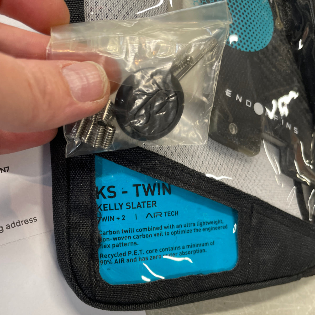 
                  
                    Endorfins TWIN - Endorfins Slater KS Twin + 2 - two tab (SCREWS INTO FCS II FIN BOX)
                  
                