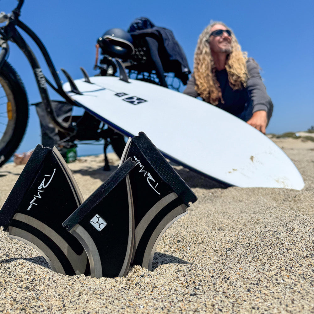 Endorfins TWIN - Machado 2 + 1 Fin Set - single tab (SCREWS INTO
