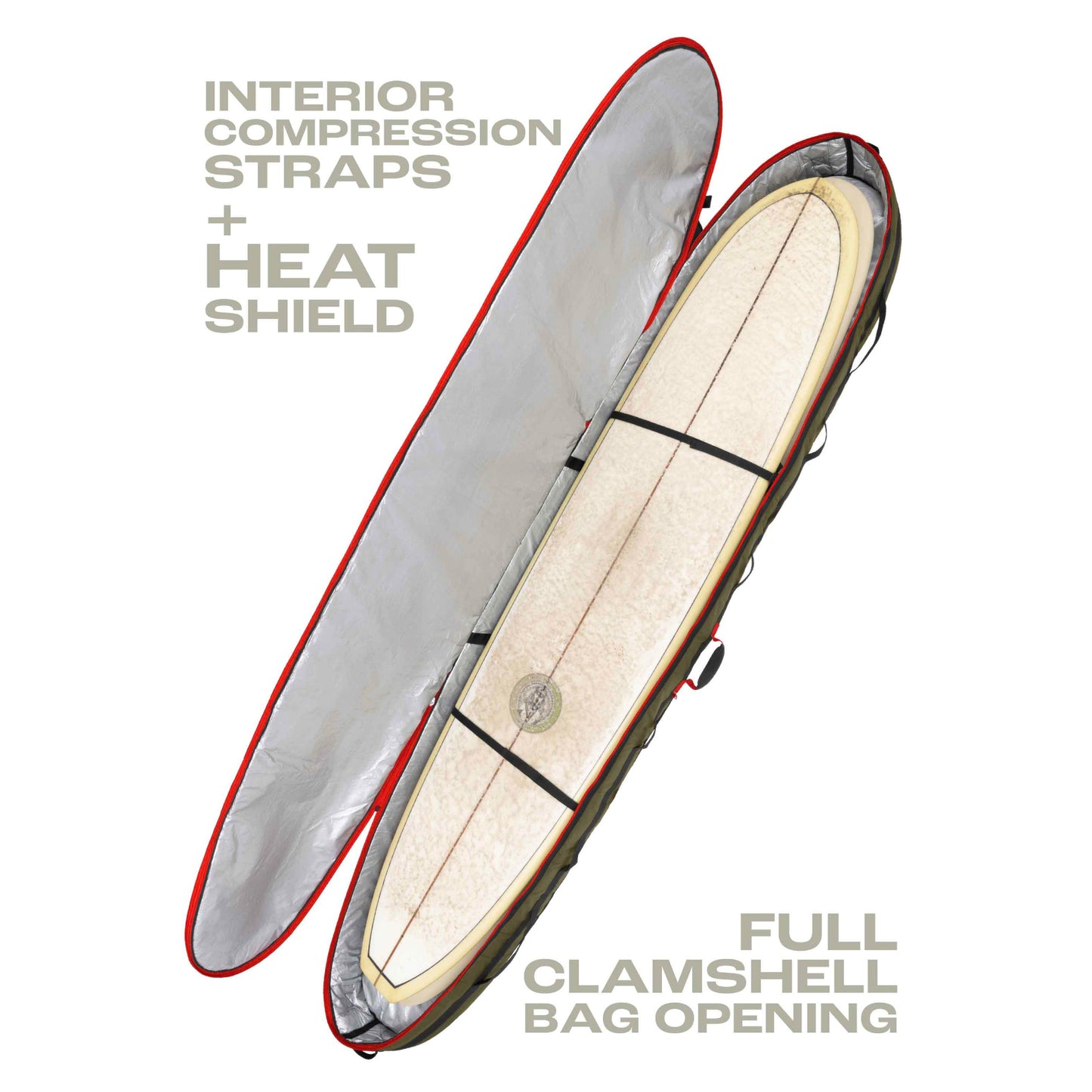 
                  
                    Veia Bag - Explorer 2 Longboard Travel Bag - Squadron 9'0 **1-2 WEEKS 🚚**
                  
                
