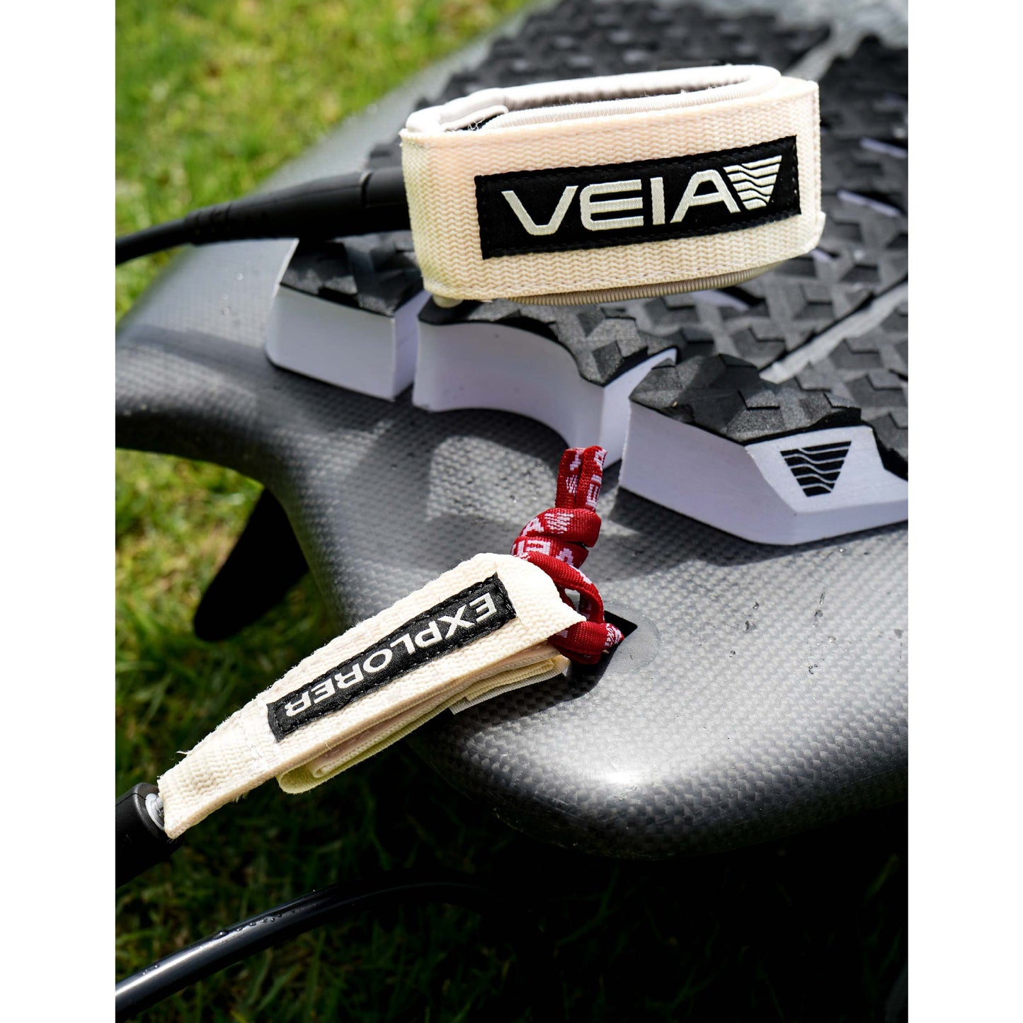 Leash - Veia - Explorer 8' Leash Bone - Surf Ontario