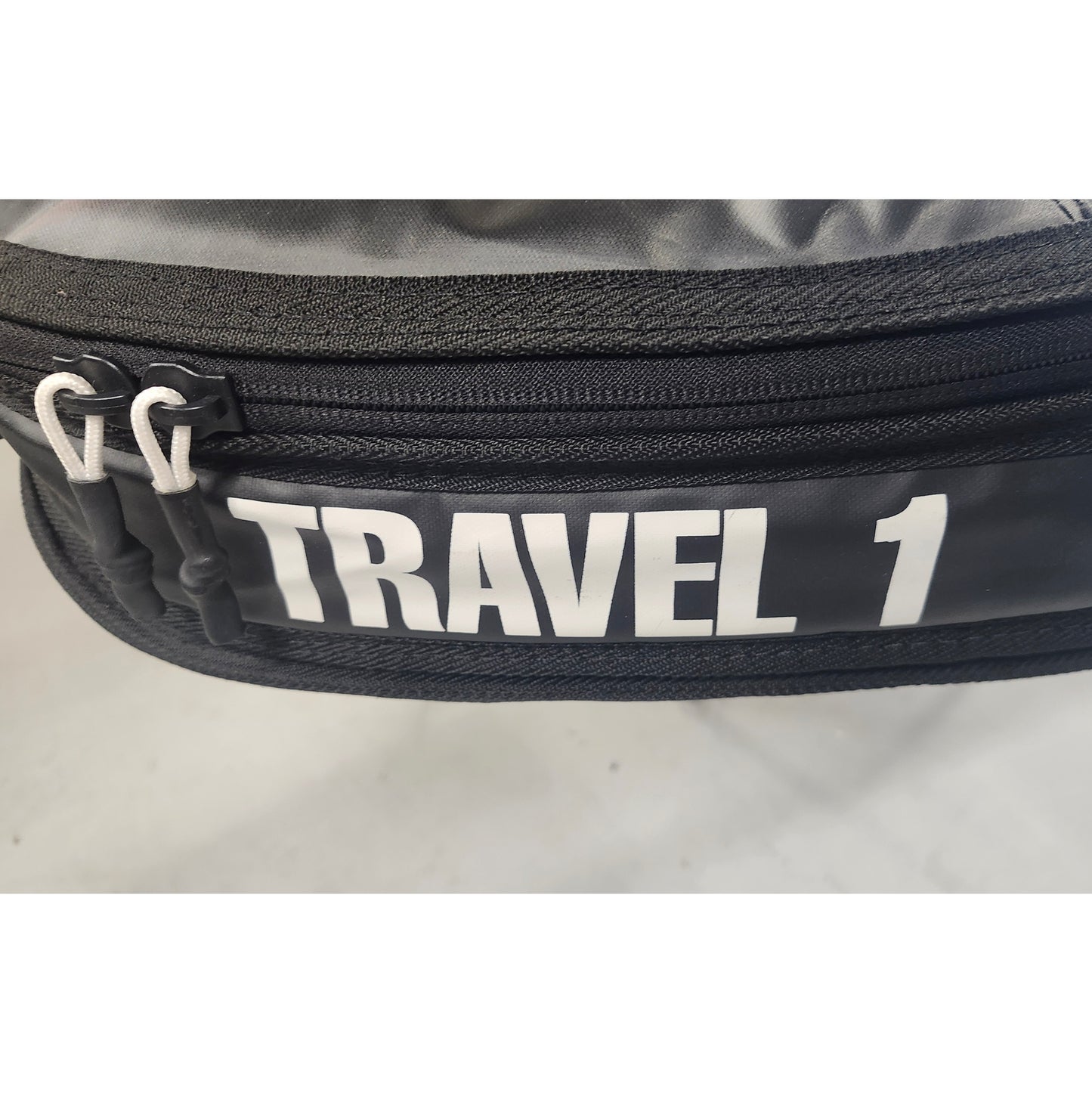 
                  
                    FCS board bag - Travel 1 Hybrid/Funboard Bags Black-Grey 7'6 - USED* 🏷️
                  
                
